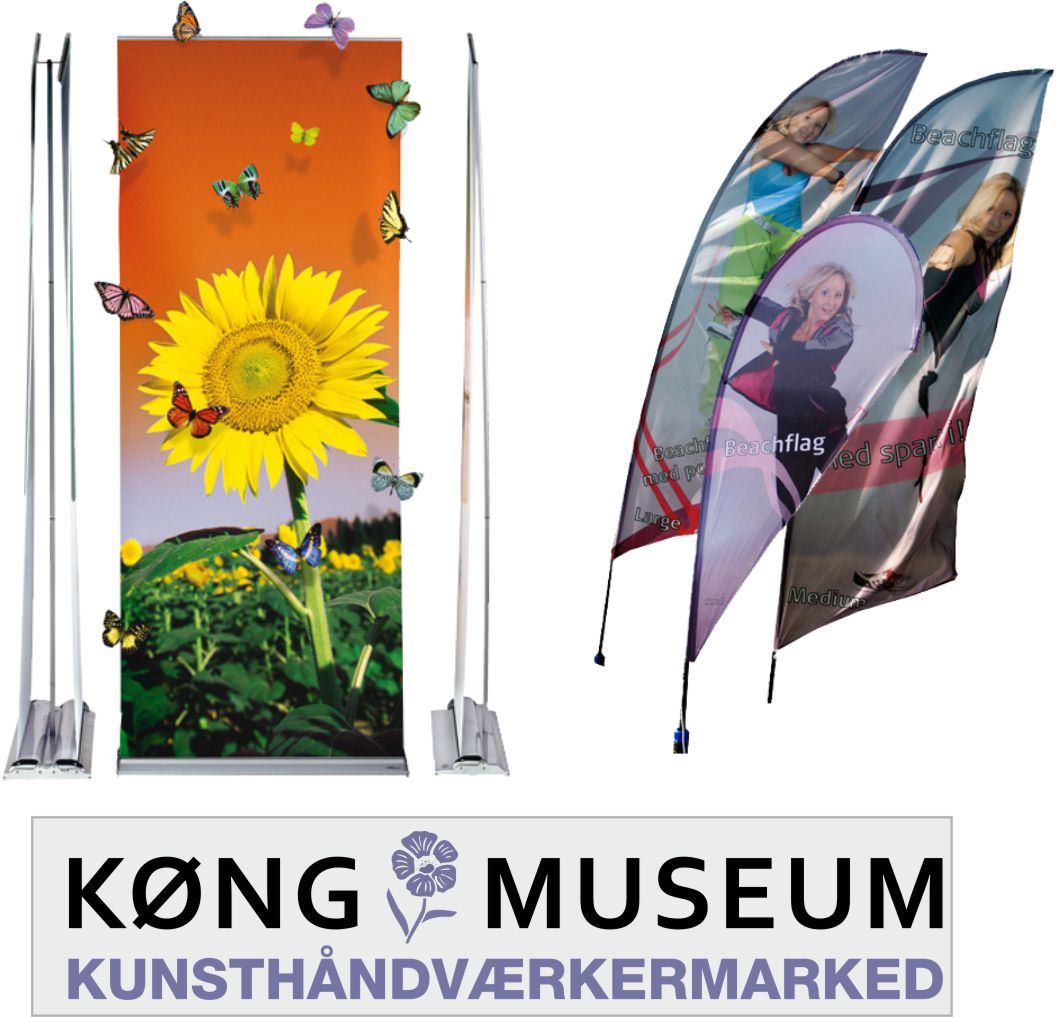 Roll up, Beachflag, Banner